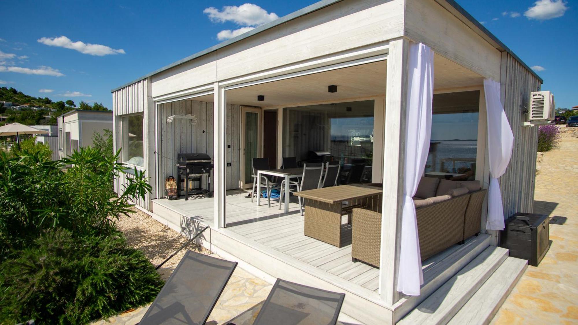 Buqez Vila Hajda 16 - Second Row Direct On The Beach Drage Exterior photo