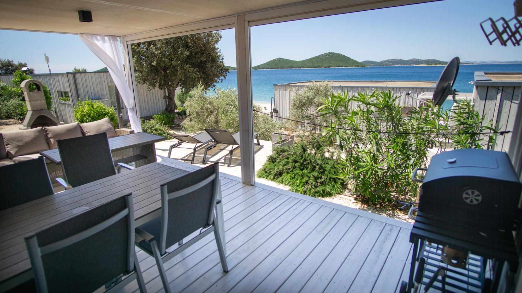 Buqez Vila Hajda 16 - Second Row Direct On The Beach Drage Exterior photo